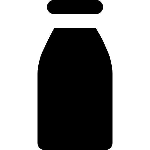 garrafa de leite Basic Rounded Filled Ícone
