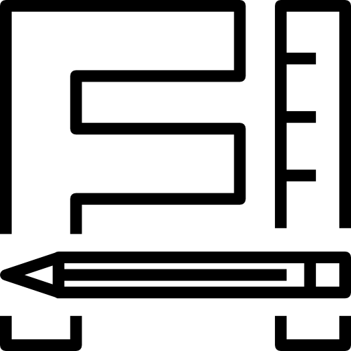 progettazione dei caratteri Accurate Lineal icona