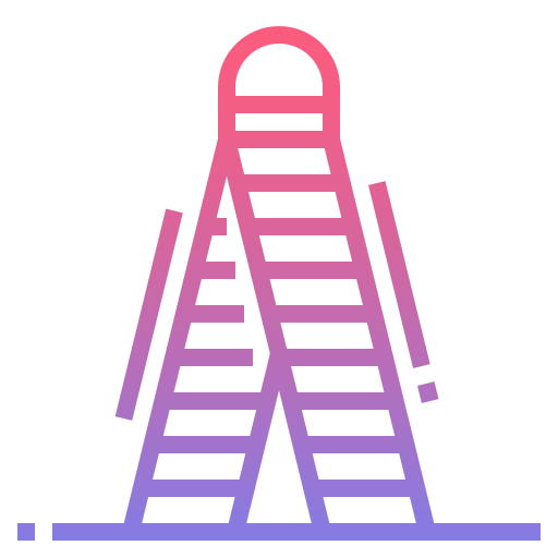 Ladder Nhor Phai Lineal Gradient icon