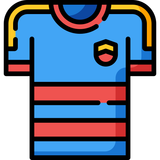 Football jersey Special Lineal color icon