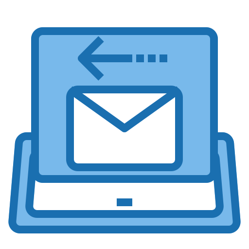 e-mail Phatplus Blue icona