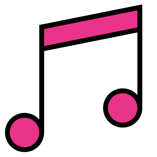 音符 Phatplus Lineal Color icon