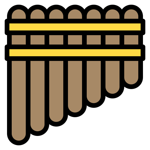 Panpipe Phatplus Lineal Color icon