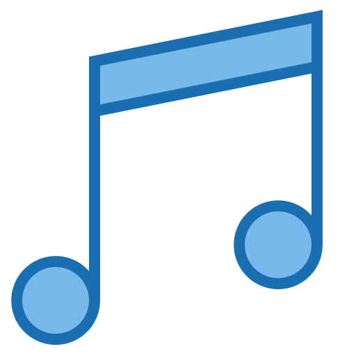 음악 노트 Phatplus Blue icon