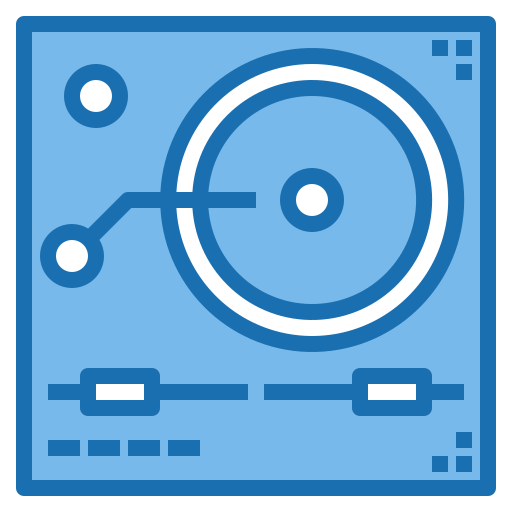턴테이블 Phatplus Blue icon