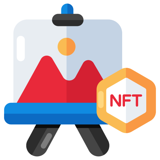 paisaje nft Generic color fill icono