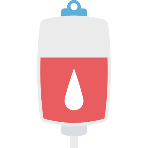 Saline drip Generic color fill icon