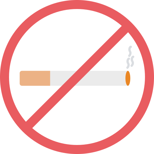No cigarette Generic color fill icon