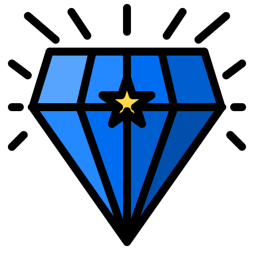 Diamante Phatplus Lineal Color icono
