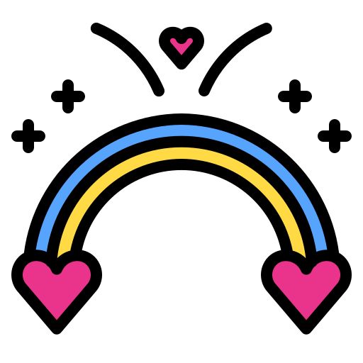 虹 Phatplus Lineal Color icon