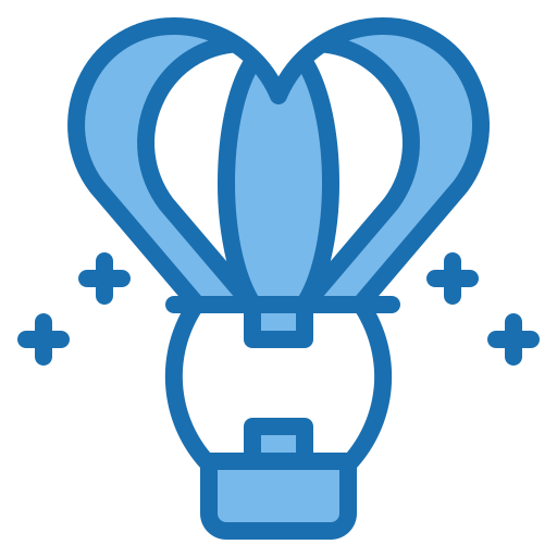 Globo aerostático Phatplus Blue icono