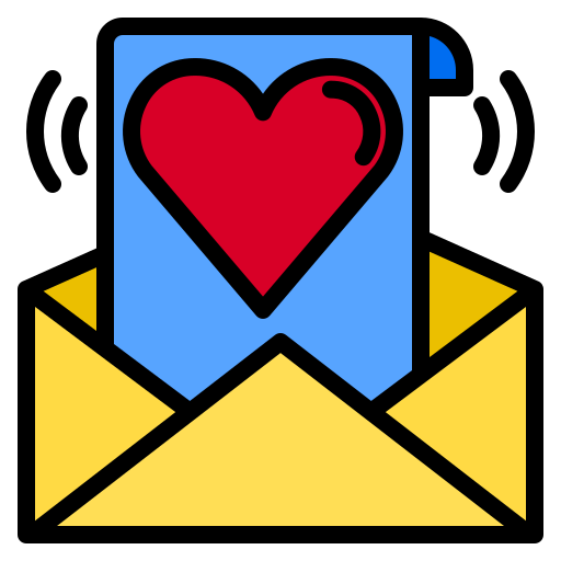 Любовное письмо Phatplus Lineal Color иконка