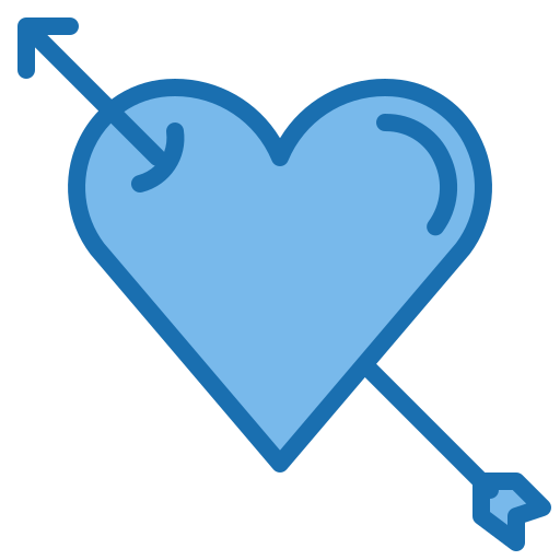 cœur Phatplus Blue Icône