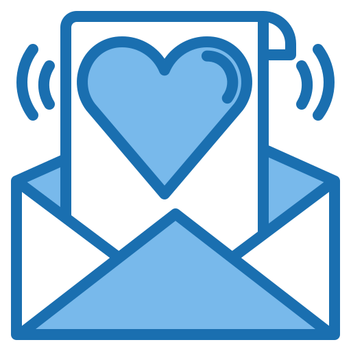 Carta amorosa Phatplus Blue icono
