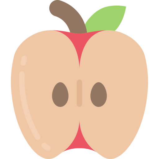 jabłko Juicy Fish Flat ikona
