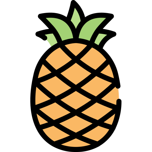 ananas Juicy Fish Soft-fill icoon