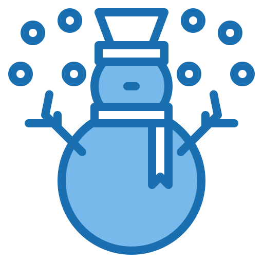 sneeuwman Phatplus Blue icoon
