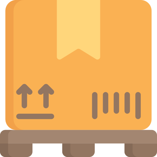 Package Juicy Fish Flat icon