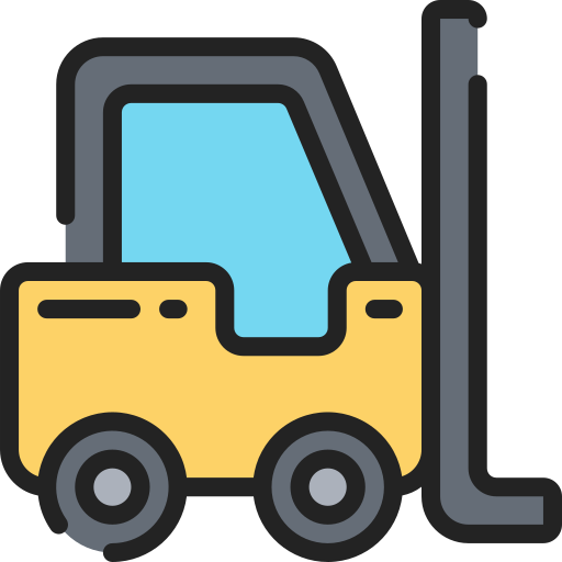 Forklift Juicy Fish Soft-fill icon