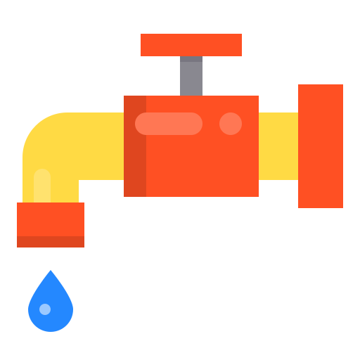 Faucet Payungkead Flat icon