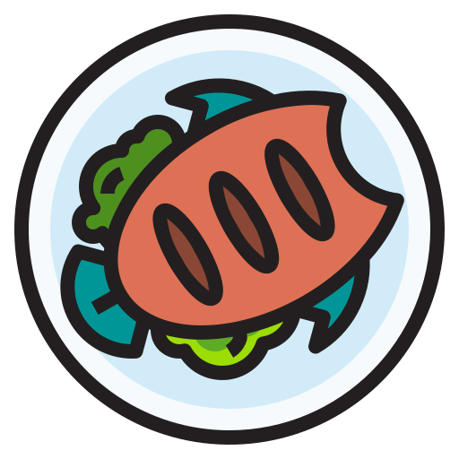 Fish Payungkead Lineal Color icon