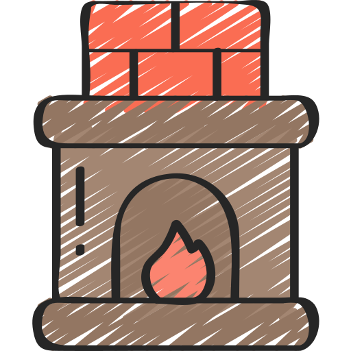 Fireplace Juicy Fish Sketchy icon