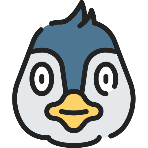 Пингвин Juicy Fish Soft-fill иконка