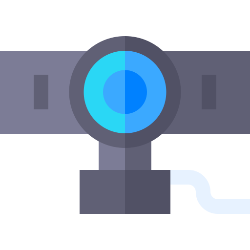 Webcam Basic Straight Flat icon