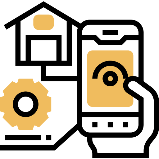 Smarthome Meticulous Yellow shadow icon