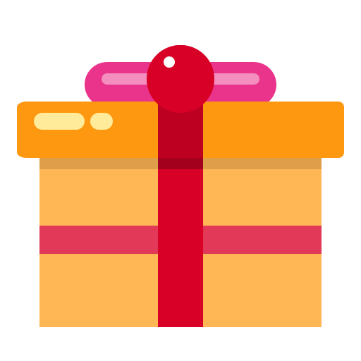 Gift Payungkead Flat icon