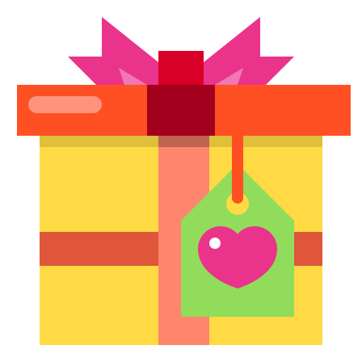 Gift Payungkead Flat icon