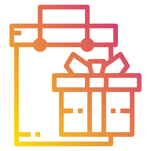 Compras Payungkead Gradient icono