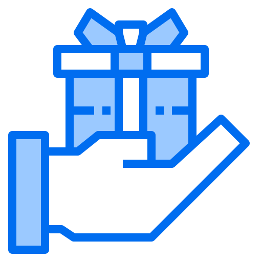 Gift Payungkead Blue icon