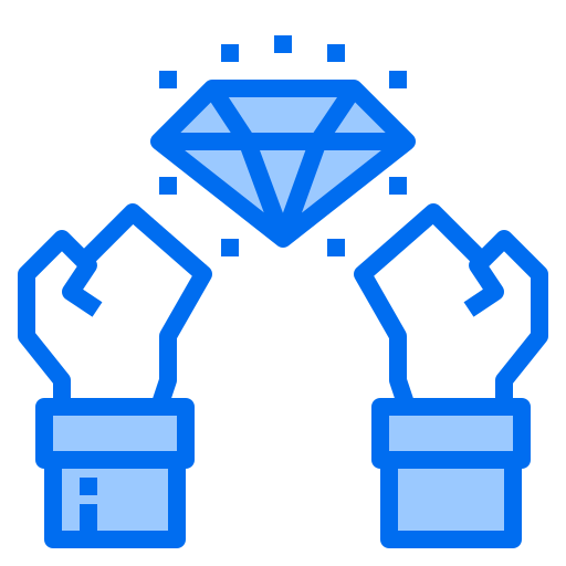 Diamond Payungkead Blue icon