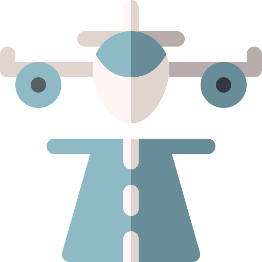 landingsbaan Basic Rounded Flat icoon