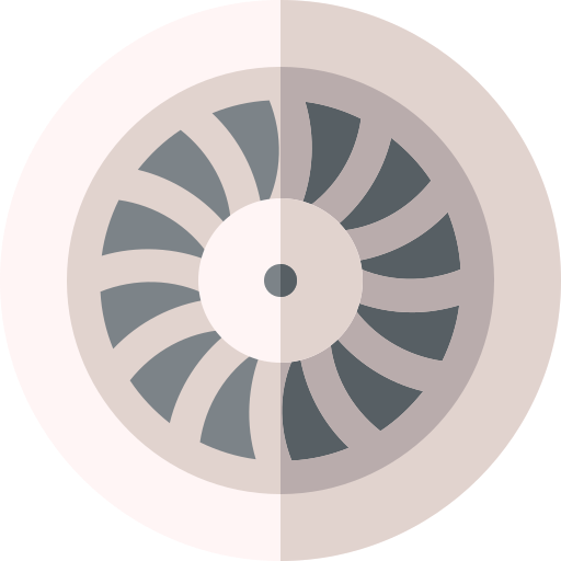 turbine Basic Rounded Flat icoon