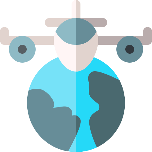 Fly Basic Rounded Flat icon