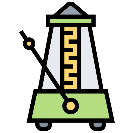 Metronome Meticulous Lineal Color icon