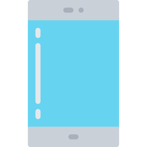 Smartphone Juicy Fish Flat icon