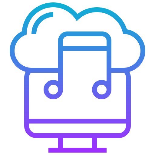 Cloud Meticulous Gradient icon