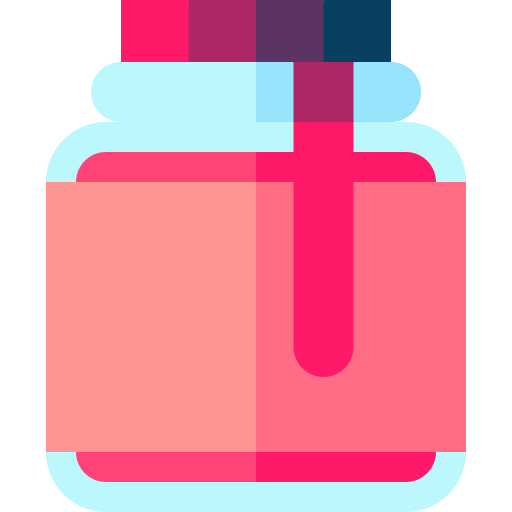 farbe Basic Straight Flat icon