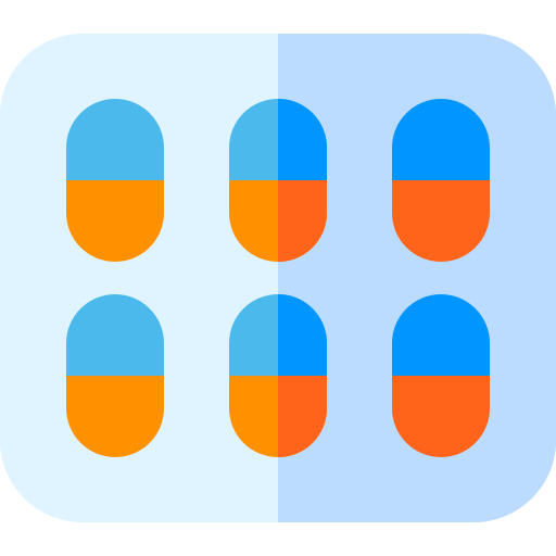 tabletten Basic Rounded Flat icon