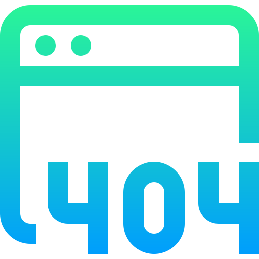 404 Super Basic Straight Gradient icon