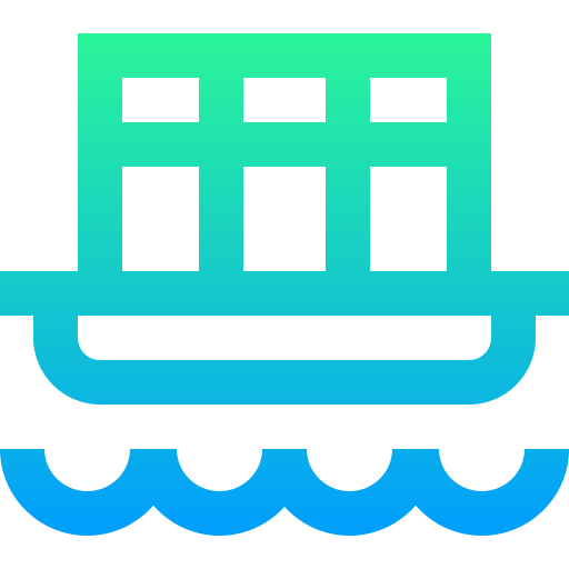 Ferry de cable Super Basic Straight Gradient icono