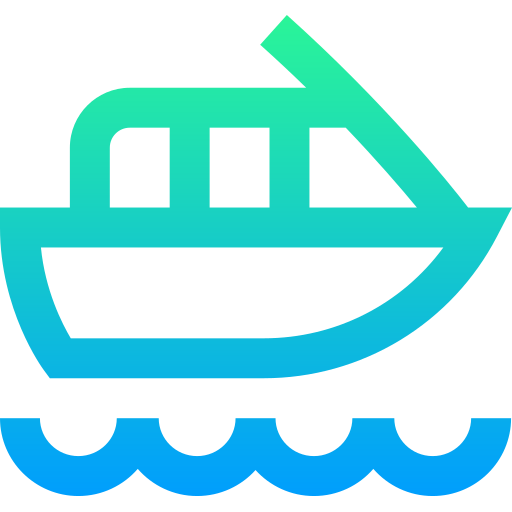 Water taxi Super Basic Straight Gradient icon