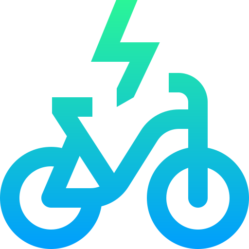vélo électrique Super Basic Straight Gradient Icône