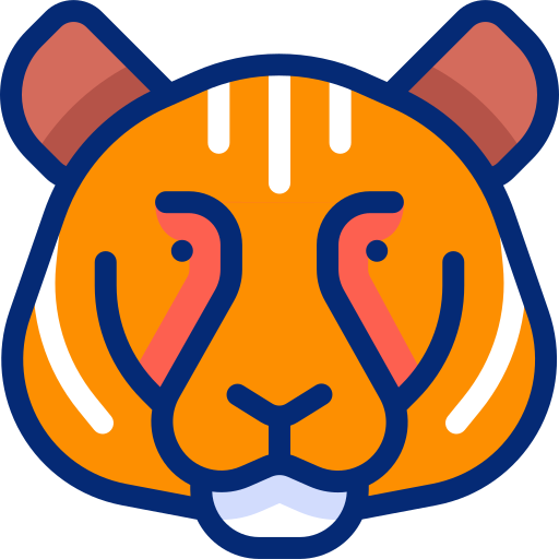 Tiger Basic Accent Lineal Color icon