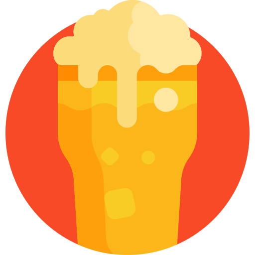 Beer Detailed Flat Circular Flat icon