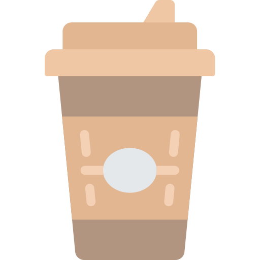 커피 Juicy Fish Flat icon