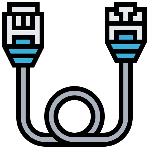 Lan Meticulous Lineal Color icono